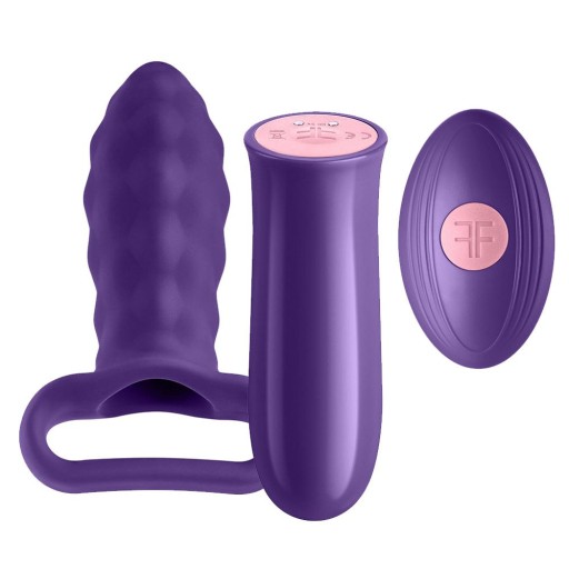 Wibrator bullet z nakładką Versa Bullet + P Sleeve z bezprzewodowym pilotem