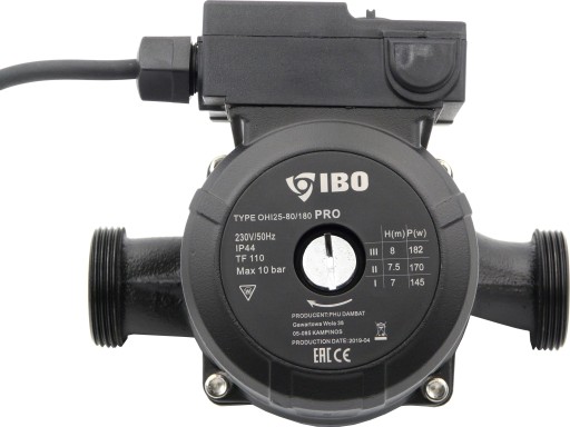 IBO OHI PRO 25-80/180 ЦИРКУЛЯЦИОННЫЙ НАСОС