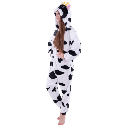 Пижама кигуруми COW Cow, цельный комбинезон, костюм 176