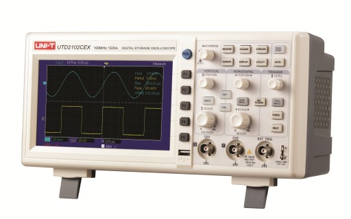 ПРОФЕССИОНАЛЬНЫЙ ЦИФРОВОЙ ОСЦИЛЛОСКОП UNI-T UTD2102CEX 100 МГц
