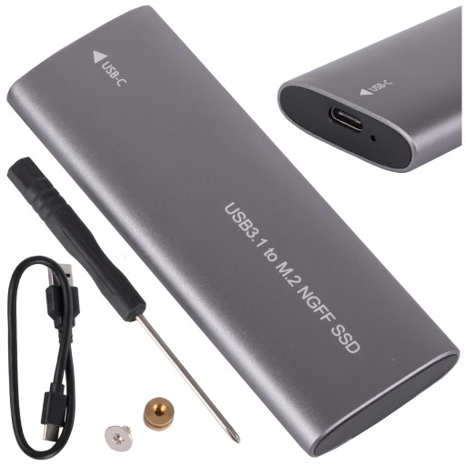 Дисковый адаптер Отсек SSD NGFF SATA m.2 USB 3.1 USB-C Type-C
