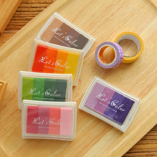 C Mohamm 1 PC DIY Gradient Wielofunkcyjny Inkpad P