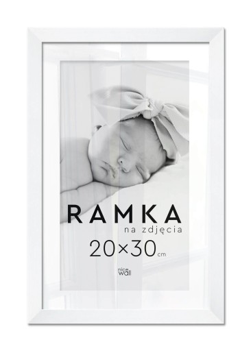 Biała Ramka na zdjęcia 20x30 cm Ramki na zdjęcie 30x20 cm
