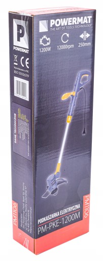 ЭЛЕКТРИЧЕСКИЙ Brushcutter, электрическая газонокосилка, 1200Вт, 250мм, струна