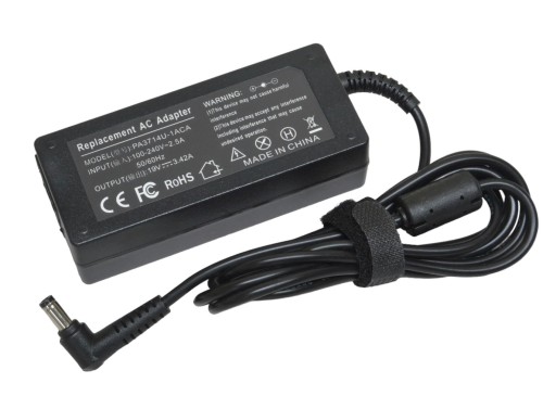 Зарядное устройство ADP-65AW PA-1650-02 для ноутбука ASUS TOSHIBA 19В, вилка 5,5-2,5 мм
