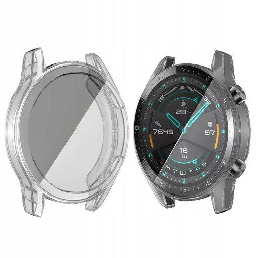 СИЛИКОНОВЫЙ МЕТАЛЛИЧЕСКИЙ КОРПУС HUAWEI WATCH GT 2 - ЦВЕТА