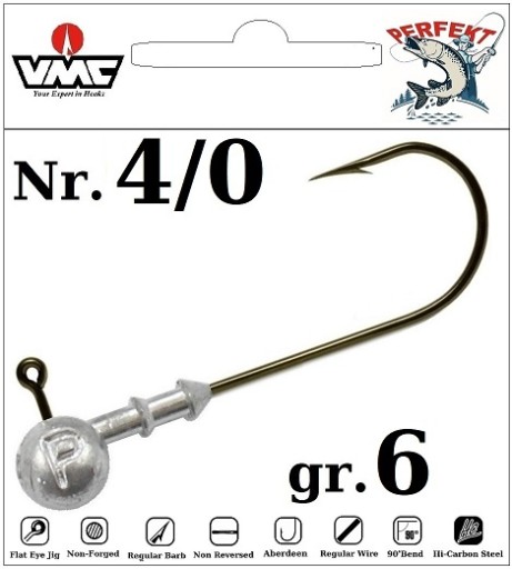 JIG PERFEKT на крючок VMC №4/0 - 6 гр.