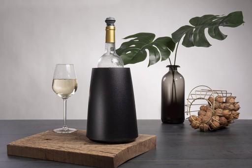 ВИННЫЙ ОХЛАДИТЕЛЬ VACU VIN AKTIV ELEGANT, ЧЕРНЫЙ
