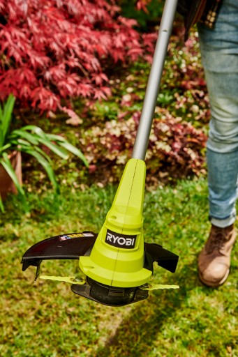 RYOBI БРИММЕРЫ 23 см АККУМУЛЯТОРНЫЕ БРИММЕРЫ 18 В ЩЕТОЧНАЯ КОСИЛКА RY18LT23A