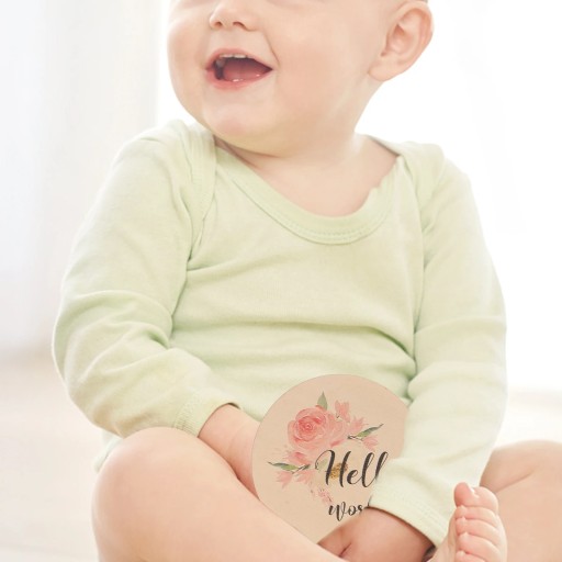 Baby Milestone Cards Znak Narodziny 6 szt