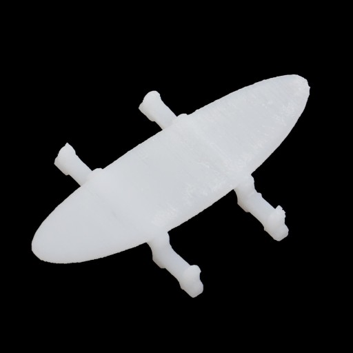 Модель автомобиля в масштабе 1/64, спойлер, задние крылья