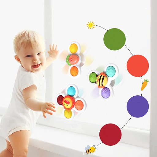 ИГРУШКА ДЛЯ ДЕТЕЙ НА ПРИСОСКЕ СПИННЕР BABY 3