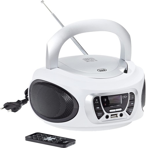 БУМБОКС CD-ПЛЕЕР РАДИО DAB USB MP3 AUX TREVI