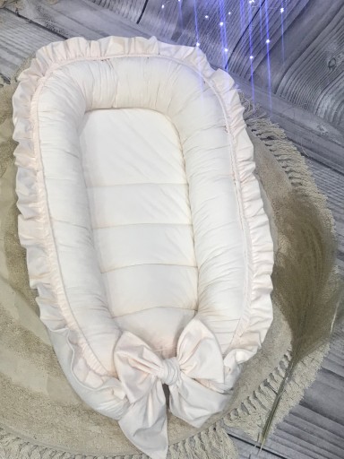 Kokon niemowlęcy velvet premium