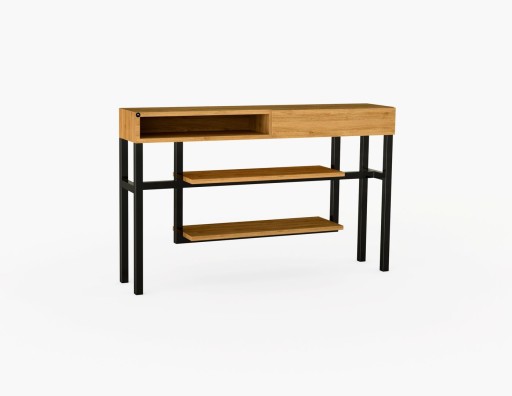 KONSOLA 100 cm DREWNO LITE DĄB OLCHA SKD-303