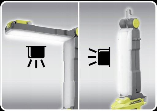 ЛАМПА ФАКЕЛ ДЛЯ МАСТЕРСКОЙ R18ALF 18V RYOBI + 2Ah
