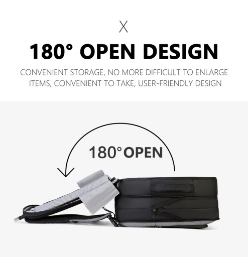 Рюкзак/сумка Arctic Hunter для ноутбука 17,3 USB, ручная кладь в самолет