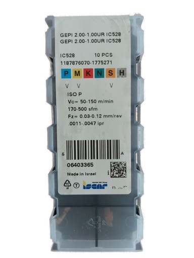 Плата GEPI 2.00-1.00UR IC528 ISCAR
