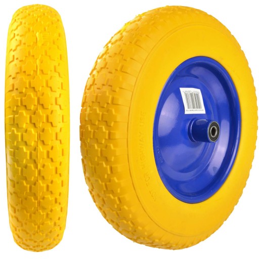 Колесо для тачки 3,50-8 полный PU Flower GEKO G71028