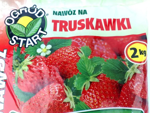 2kg Nawóz granulowany do truskawek poziomek plony