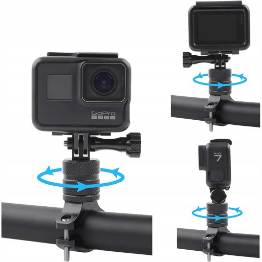 АЛЮМИНИЕВЫЙ КРОНШТЕЙН ДЛЯ РУЛЯ ВЕЛОСИПЕДА GOPRO DJI