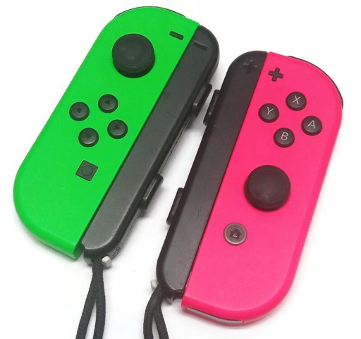 Joy Con Kontroler do konsoli Nintendo Switch Róż i Zieleń