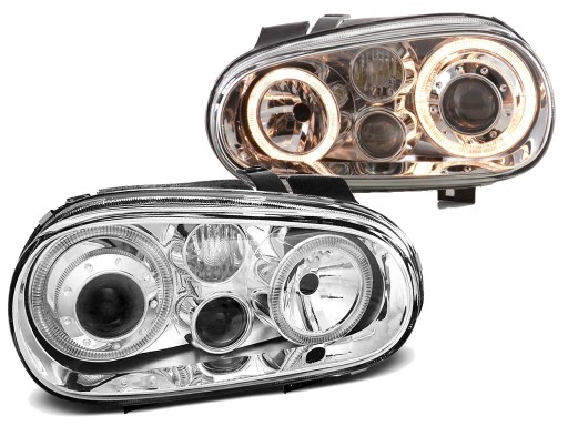 Лампы Фары VW GOLF IV 4 RINGS + ГАЛОГЕНЫ