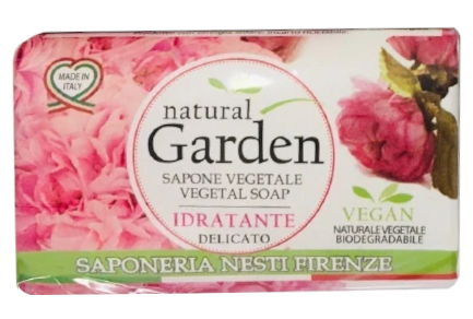 NESTI NATURAL GARDEN увлажняющее натуральное мыло