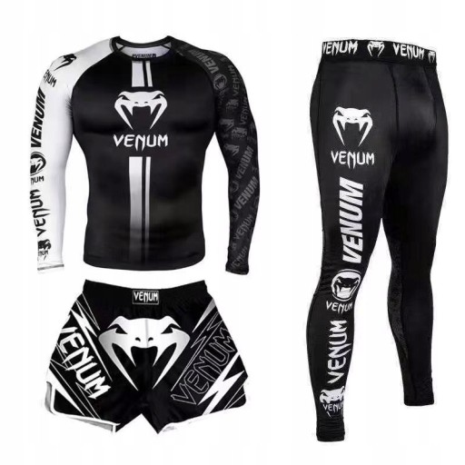 KOSZULKA SPODENKI SPODNIE MMA SIŁOWNIA