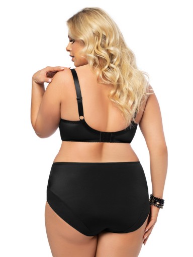 GORSENIA biustonosz K496 PARADISE czarny # 85L