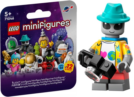 LEGO 71046 MINIFIGURES SPACE KOSMOS KOSMITA -TURYSTA NR 3