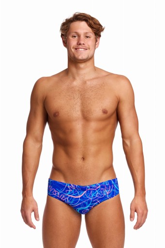 Мужские плавки Funky Trunks с ремешками — трусы S (UK32)
