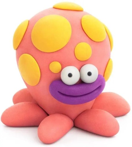 HEY CLAY PASTE OCEAN FISH TM TOYS 18003