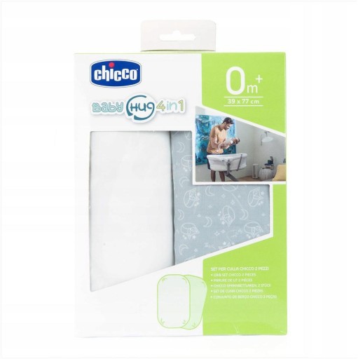 Простыни для детских объятий 4в1 GREY FOX Chicco 2 шт.