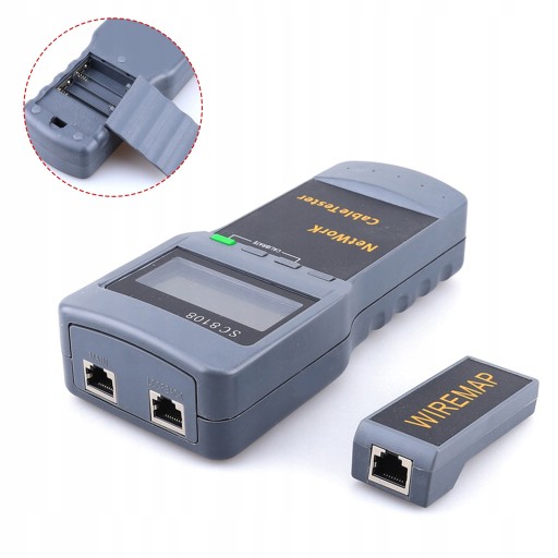 ТЕСТЕР СЕТЕВОГО КАБЕЛЯ, ТЕСТЕР LAN RJ45