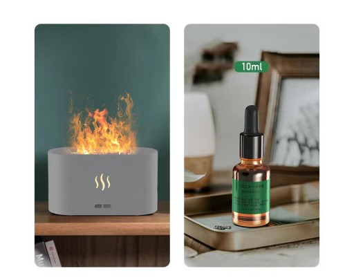 Увлажнитель для ароматерапии Flame Ambient Light Отличный подарок