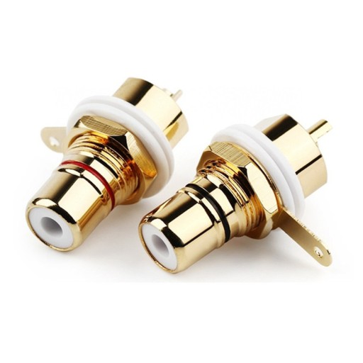 RCA SINCH SOCKET NAKAMICHI HI-END МЕДЬ OFC 2 шт.