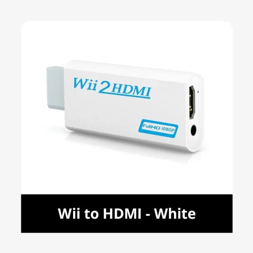 Full HD 1080P Wii to HDMI Compatible Converter Adapter Wii2HDMI Compatible