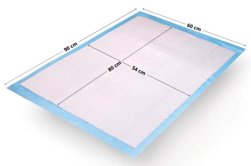Podkłady CHŁONNE 60x90 cm higieniczne MOCNE 50 szt
