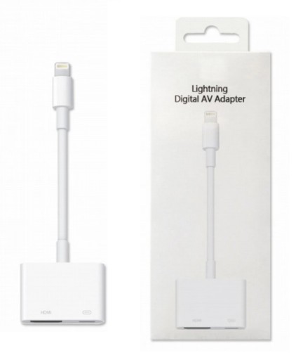 Przejściówka adapter Lightning HDMI iPhone Apple