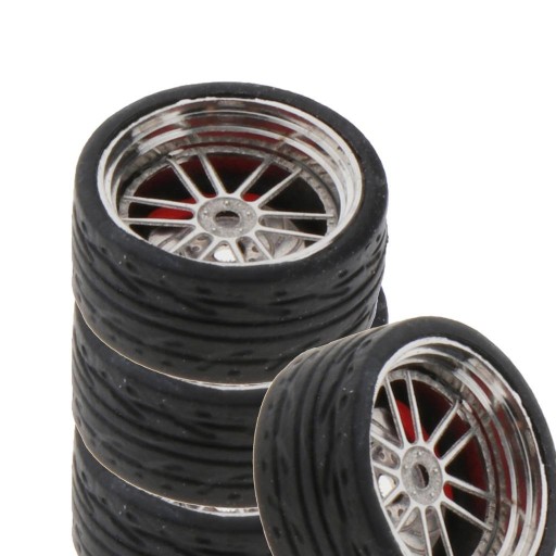 Колесо автомобиля масштаб 1:64 Детские игрушки Подарки 4 колеса формата А5