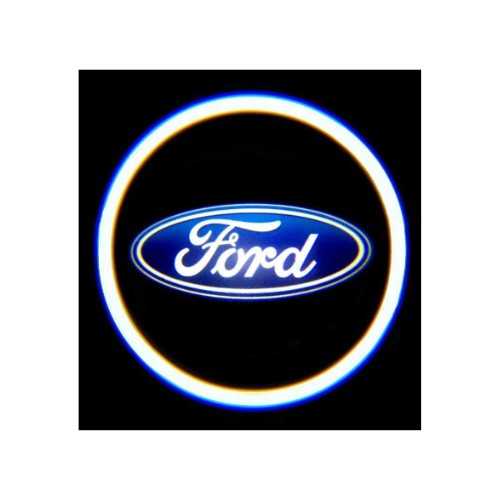 АВТОМОБИЛЬНЫЙ ПРОЕКТОР СВЕТОДИОДНЫЙ ЛОГОТИП FORD Focus Fiesta Kuga Mondeo Puma S-Max + БЕСПЛАТНО