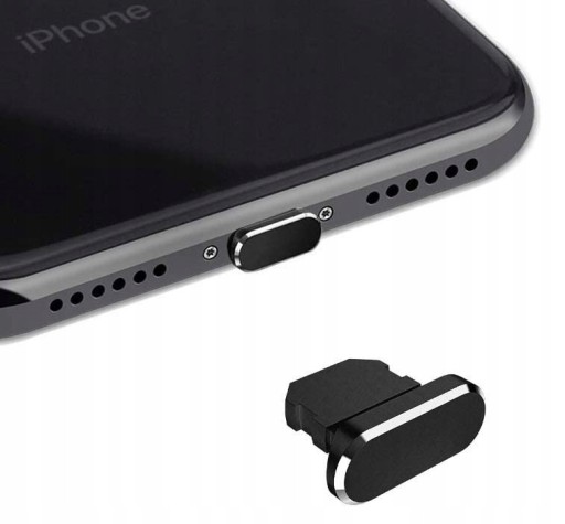 4X ZAŚLEPKA ZATYCZKA PRZECIW KURZOWI IPHONE DO PROTU ZŁĄCZA LIGHTNING APPLE
