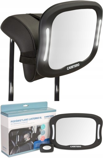 ЗЕРКАЛО ДЛЯ НАБЛЮДЕНИЯ ЗА ДЕТЬМИ LED CARETERO