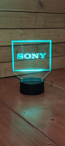 Lampka Led Sony Kolory Pilot Imię Dedykacja