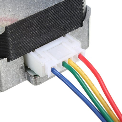 NEMA17 26N.cm 12V 0.4A 42-шаговый шаговый двигатель для 3D-принтеров DIY Запчасти