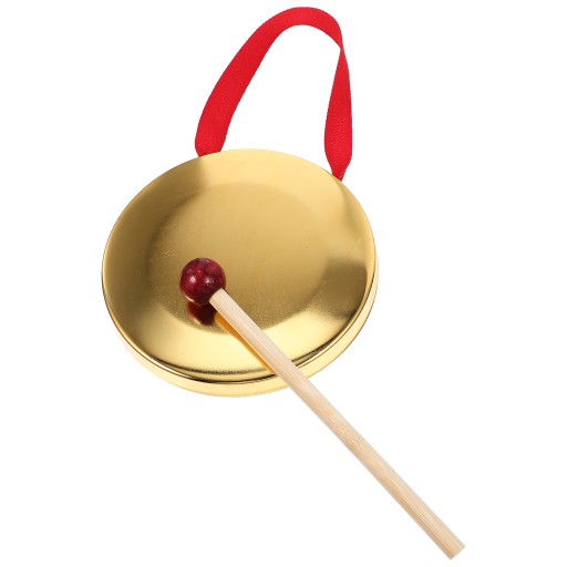 INSTRUMENT MUZYCZNY DLA DZIECI GONG PERKUSJA RĘCZNA TYDZIEŃ TALERZ DZIECIĘCY