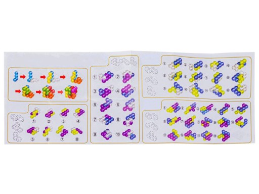 ИГРА СКЛАДНОЙ КУБ, МАГНИТНЫЕ БЛОКИ, ЦВЕТНЫЕ