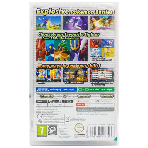 POKKEN TOURNAMENT DX / POKEMON / ИГРА NINTENDO SWITCH