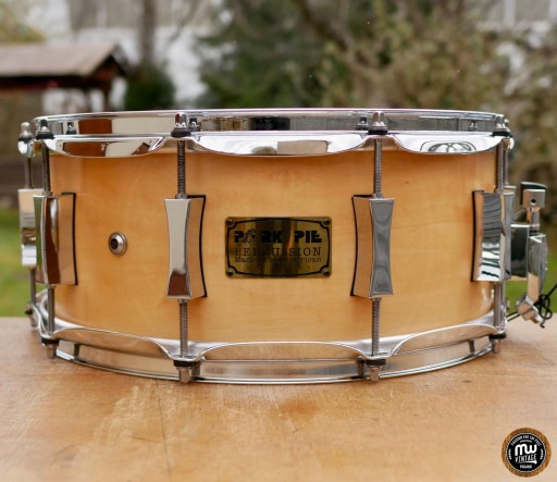 Pork Pie USA Custom 14 x 6 дюймов Малый барабан Satin Blonde